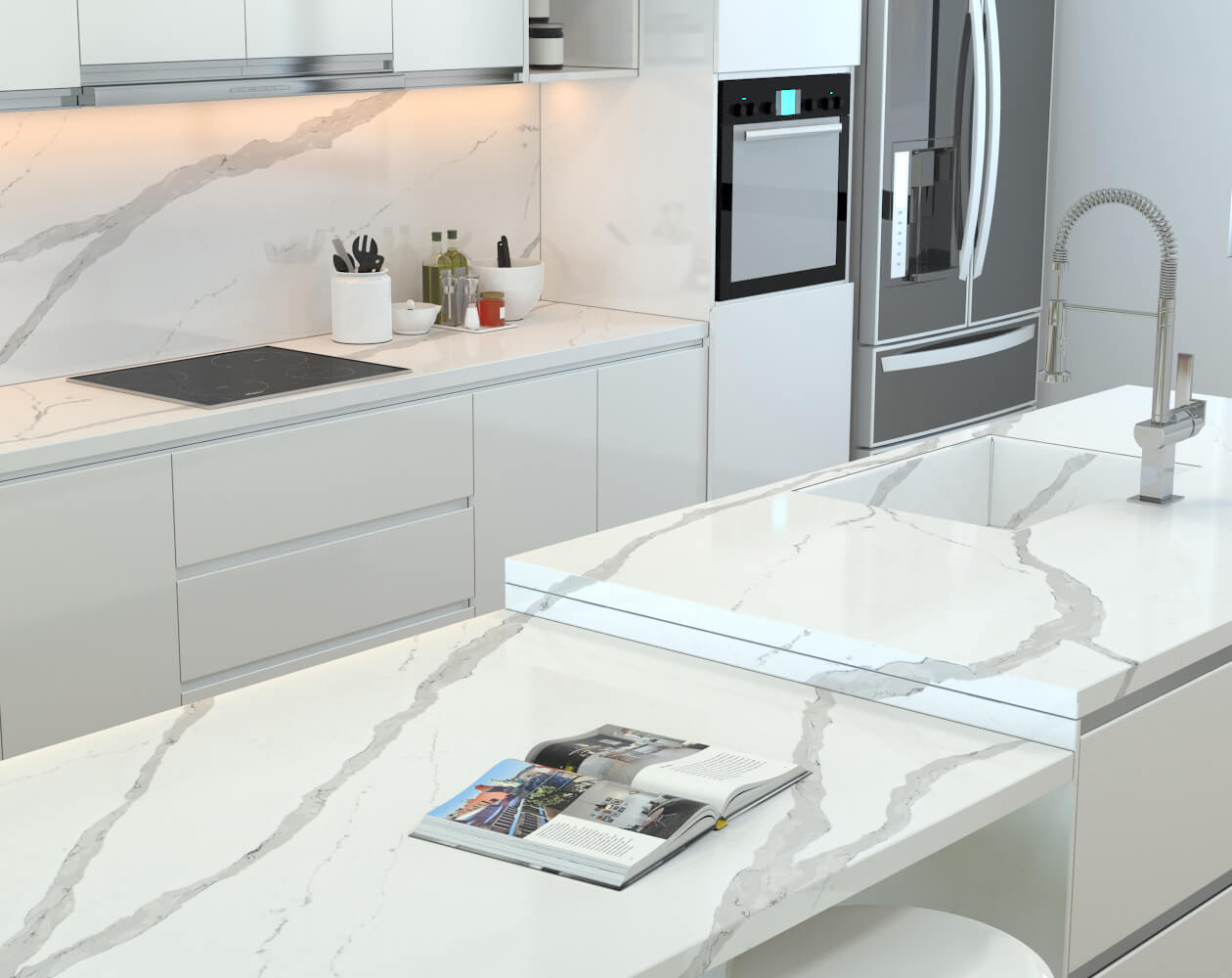 Sản phẩm đá Vicostone - Arabescato