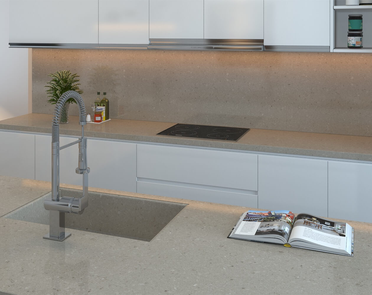 Sản phẩm đá Vicostone - Cendre