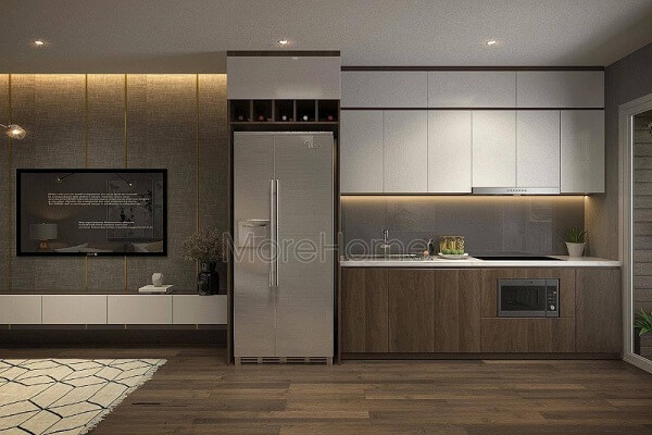 Thi công đá nhân tạo chung cư AZ Định Công