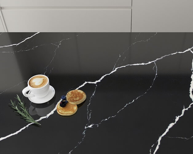 Sản phẩm đá Vicostone - Nero Marquina 