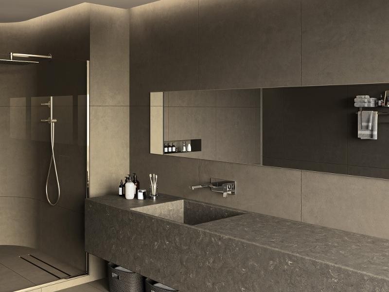 Đá LG solid surface M614 - Aurora Umber