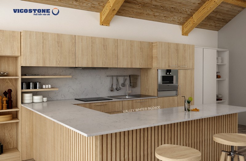 Vicostone - BQ2600 Valley White