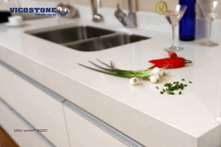 Vicostone - BQ201 Milky white
