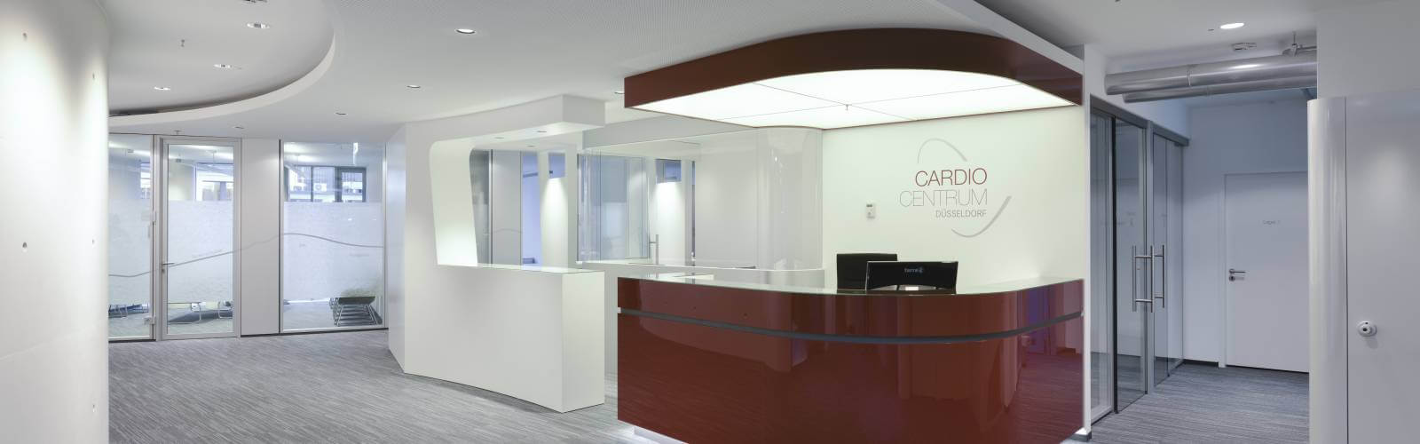 Quầy lễ tân bằng đá nhân tạo Solid Surface
