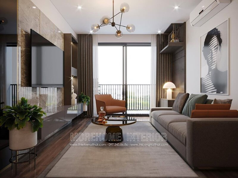 Đá ốp trang trí phòng khách đẹp, sang trọng Tập hợp những mẫu thiết kế đá ốp tường phòng khách đẹp ấn tượng