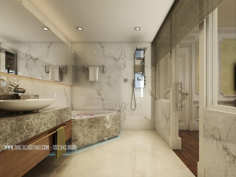 đá ốp lavabo