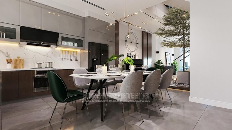 Mẫu đá ốp tường bếp màu trắng vân mây tinh tế, nhập khẩu cao cấp, mang đến vẻ đẹp mới cho không gian nhà bếp của bạn đá ốp bếp cao cấp