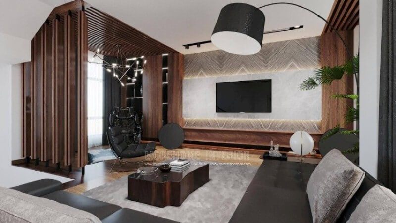 Đá ốp tường phòng khách cao cấp màu trắng dành cho biệt thự hiện đại sang trọng. Với ý tưởng này bạn sẽ có rất nhiều lựa chọn từ đá ốp tường phòng khách bằng đá tự nhiên, đá xuyên sang, đá đối vân hay đá vân mây. Với rất nhiều thương hiệu nổi tiếng trên thế giới đã có mặt tại Việt Nam được nhiều đơn vị lớn trong nước đảm nhiệm thi công một cách xuất sắc ngay cả với chất liệu đá uốn cong như thương hiệu Morestone.