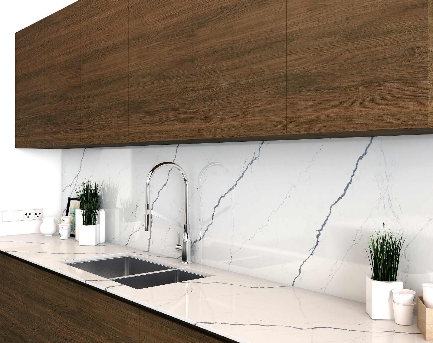 Những mẫu đá nhân tạo gốc thạch anh trang trí nội thất cho nhà đẹp 2019
