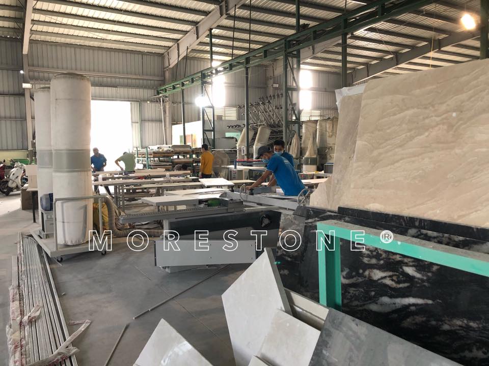 Cách ốp đá bàn bếp tại Morestone bạn nên biết
