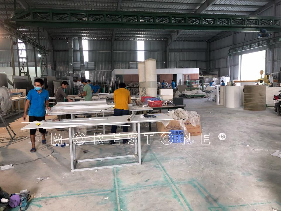 Cách ốp đá bàn bếp tại Morestone bạn nên biết