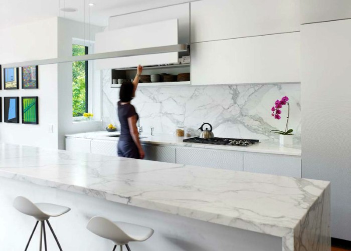  Đá granite ốp bếp