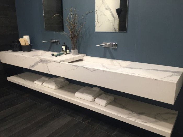Chậu rửa đá nhân tạo solid surface Hàn Quốc