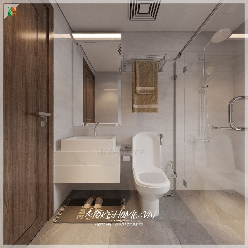bàn đá lavabo màu trắng