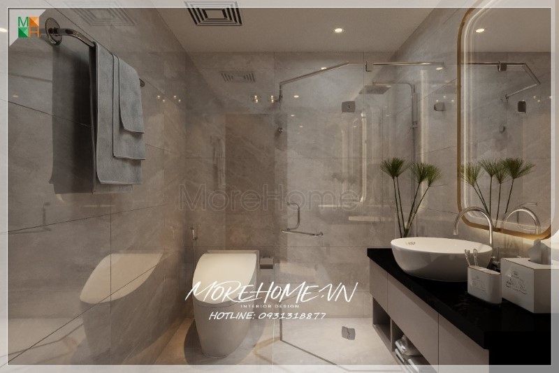 bàn đá lavabo màu đen