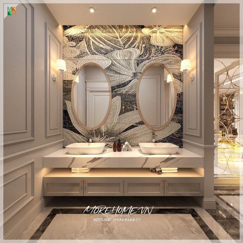 bàn đá lavabo cao cấp