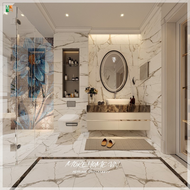 kệ đá lavabo